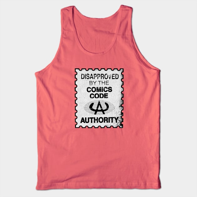 Comics Code Authority Tank Top by PalmGallery